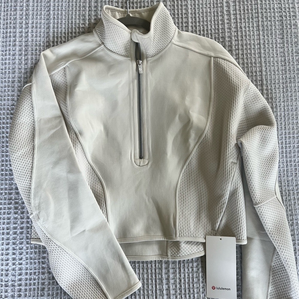 LULULEMON Fabric Half-Zip Pullover